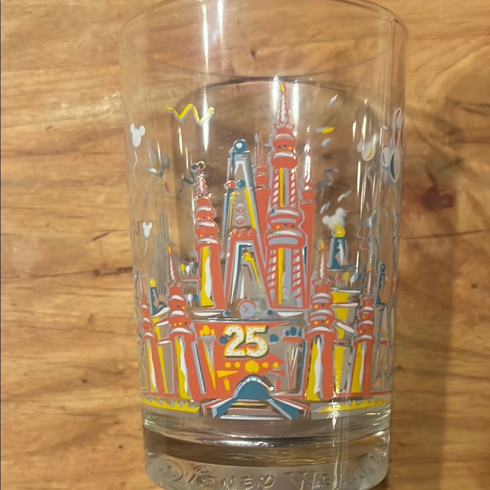 3 Mcdonalds Disney 100 Years Of Magic 25th Anniversary Glasses. Magic Kingdom - Picture 7 of 8